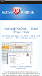 Mobile Screenshot of killdisk.com
