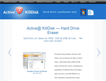 Tablet Screenshot of killdisk.com